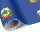 Bannerpatroon van Vermont Cadeaupapier (Rol Hoek)