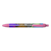Bannerpen Blauwe Inkt Pen (Achterkant)