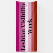 Banners binnen/buiten - Lesbische Zichtbaarheid We (Verticaal)