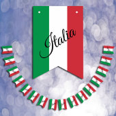 Banners Italië, Italiaanse vlag/bruiloft