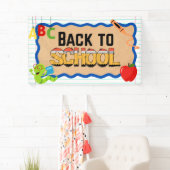 Banners Tekens School Evenement Poster Terug naar (Insitu)