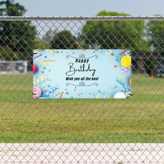 Banners voor de dag van de geboorte - bedrukte Hap (Insitu)