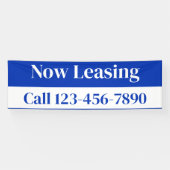 Banners voor grote onroerend goed die nu leasen (Horizontaal)