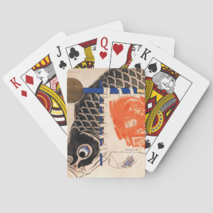 Banners voor het Boys Festival Pokerkaarten