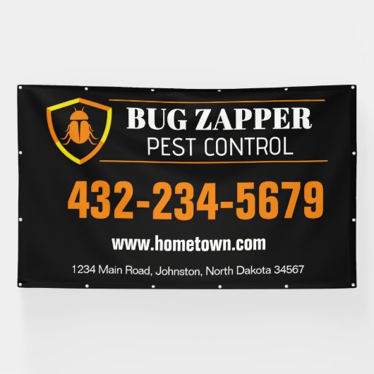Banners voor professionele ongediertebestrijdingsb (Horizontaal)