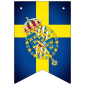 Banners Zweedse partij, Zweedse vlag/bruiloft (Tweede vlag)