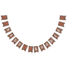 Bannervlag van zoet Baby shower - Aardbeien