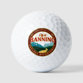 BANNING CALIFORNIË GOLFBALLEN