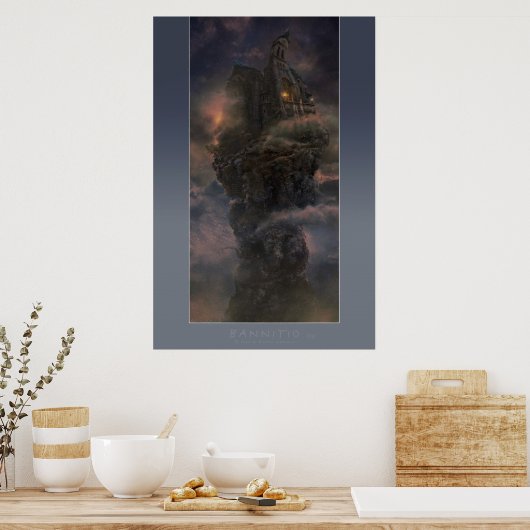 Bannitio (donker) - Poster (Keuken)