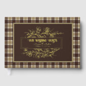 Bannockbane Original Scottish Tartan Gastenboek (Voorkant)