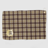 Bannockbane Original Scottish Tartan Golfhanddoek (Horizontaal)