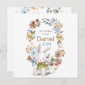 Banny Rabet new born Greeting cards Save The Date (Voorkant / Achterkant)