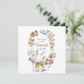 Banny Rabet new born Greeting cards Save The Date (Staand voorkant)