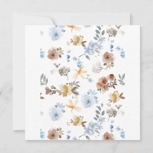 Banny Rabet new born Greeting cards Save The Date (Achterkant)