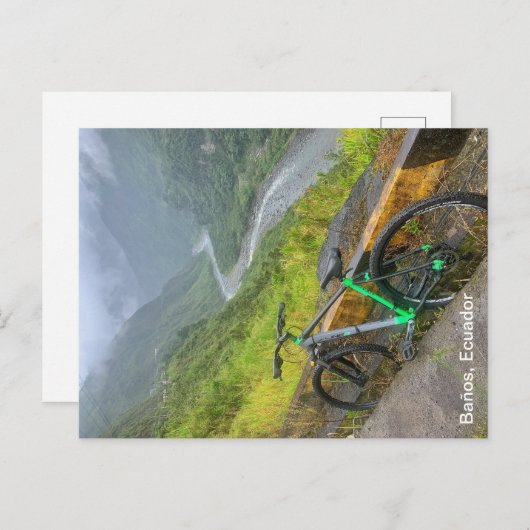Baños, Ecuador Briefkaart (Voorkant / Achterkant)