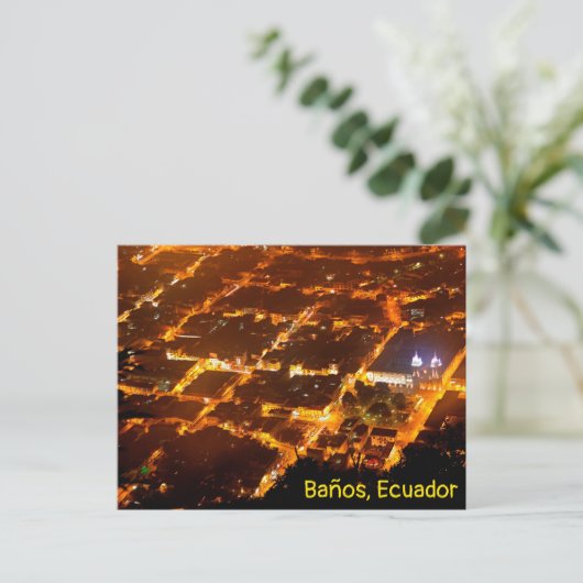 Banos, Ecuador Briefkaart (Staand voorkant)