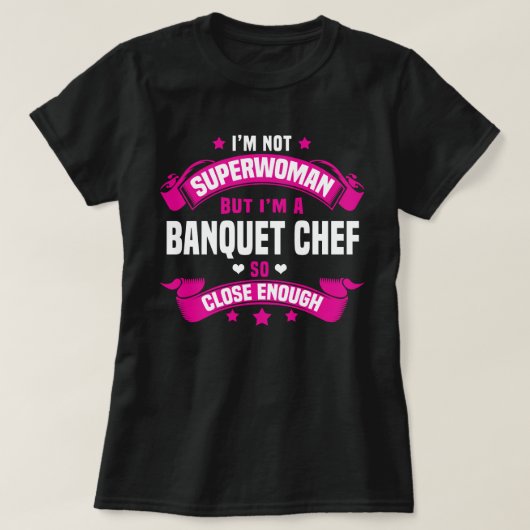 Banquet Chef T-shirt (Design voorkant)