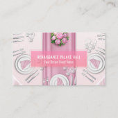 Banquet Hall Aangepaste Google Map QR Visitekaartje (Voorkant)