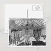 Banquet in de Romerhal in Frankfurt am Main Briefkaart (Voorkant / Achterkant)