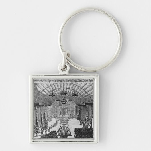 Banquet in de Romerhal in Frankfurt am Main Sleutelhanger (Voorkant)