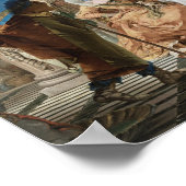 Banquet of Cleopatra - Giovanni Battista Tiepolo Poster (Hoek)