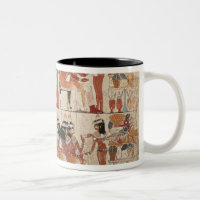 Banquet scene uit Thebes, c.1400 BC