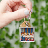 Banquet van Charles V Sleutelhanger (Hand)