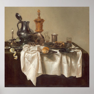 Banquet - Willem Claesz Heda Fine Art Poster