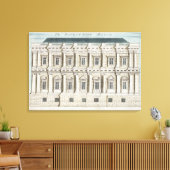 Banqueting House, Whitehall Canvas Afdruk (Insitu (Woonkamer))