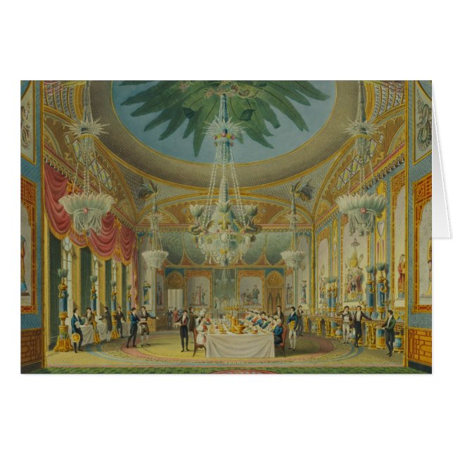 Banqueting Room, uit 'Uitzichten van Royal Pavilio (Voorkant Horizontaal)