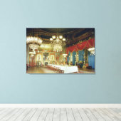 Banquetingszaal, 1815-23 canvas afdruk (Insitu (Houten vloer))
