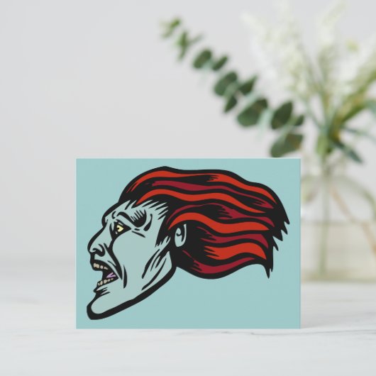 banshee briefkaart (Staand voorkant)