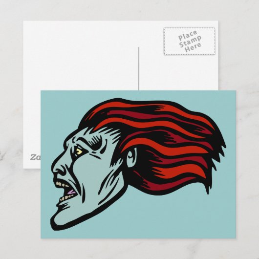 banshee briefkaart (Voorkant / Achterkant)