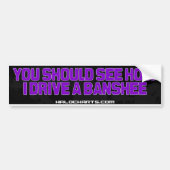 Banshee Bumpersticker (Voorkant)