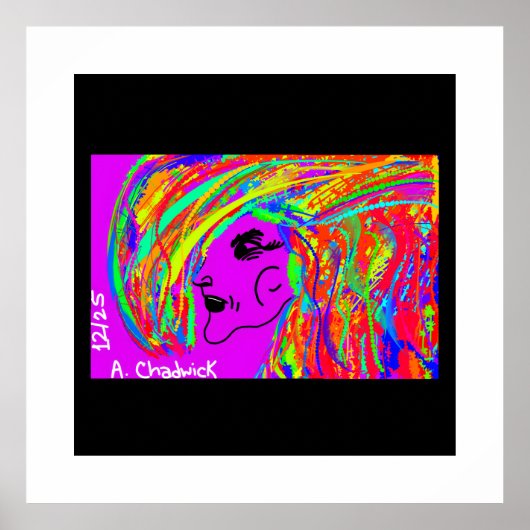 Banshee Glow-Up Poster (Voorkant)