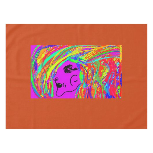 Banshee Glow-Up  Tafelkleed (Voorkant (Horizontaal))