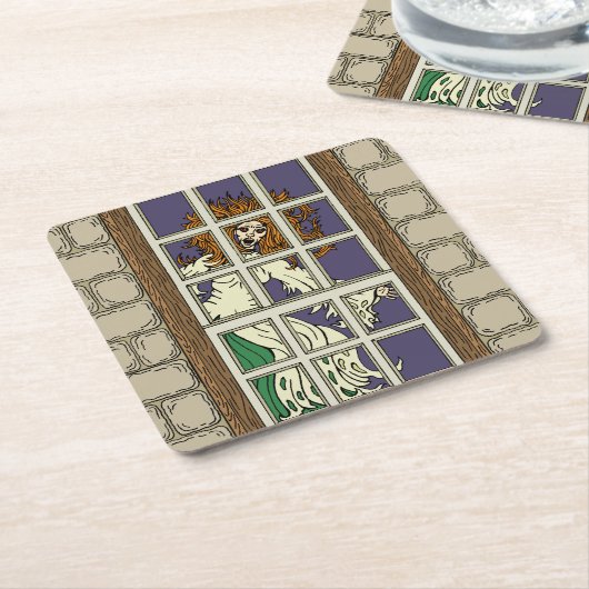 Banshee Kartonnen Onderzetters (Schuin)