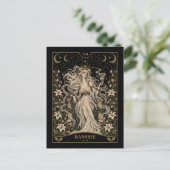 Banshee, Sterrenhemel Tarot Kunst Briefkaart (Staand voorkant)