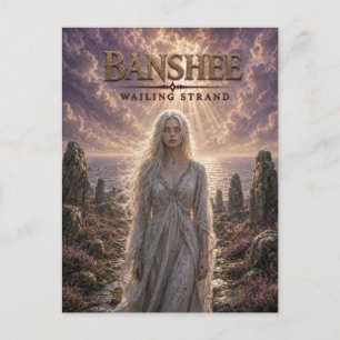 Banshee Wailing Strand Dark Cinema Briefkaart