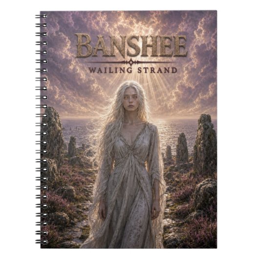 Banshee Wailing Strand Dark Cinema Notitieboek (Voorkant)