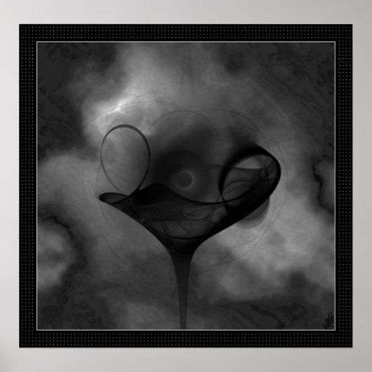 Banshini Faery Martini Art Poster (Voorkant)