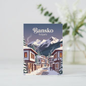 Bansko Bulgarije Briefkaart (Staand voorkant)