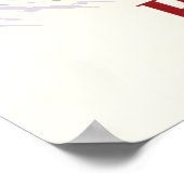 Bansko Bulgarije Snowboarden Reisposter Poster (Hoek)