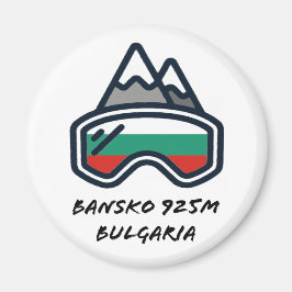 Bansko Ski Snowboard Resort Magneet