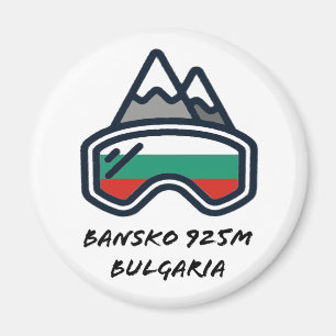 Bansko Ski Snowboard Resort Magneet