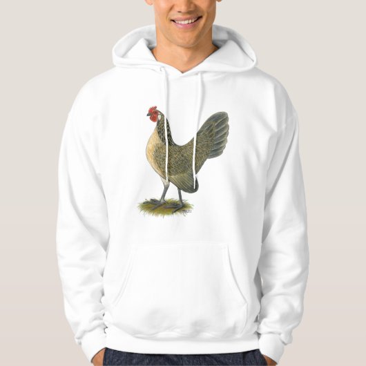 Bantam: Blue Quail Hen Hoodie (Voorkant)