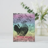 Bantam Hen Easter Feestdagenkaart (Staand voorkant)