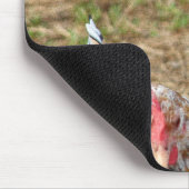 Bantam Hen en Rooster Muismat (Hoek)