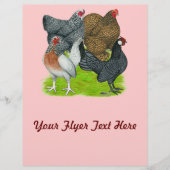 Bantam Hen Quartet Flyer (Voorkant)