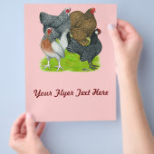 Bantam Hen Quartet Flyer (Hand)